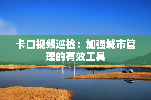 卡口視頻巡檢：加強(qiáng)城市管理的有效工具