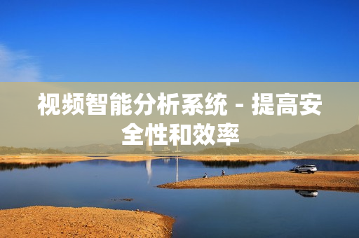 視頻智能分析系統(tǒng) - 提高安全性和效率