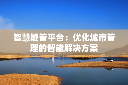智慧城管平臺：優(yōu)化城市管理的智能解決方案