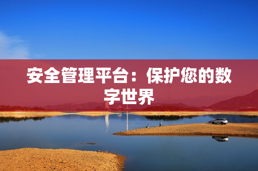 安全管理平臺(tái)：保護(hù)您的數(shù)字世界