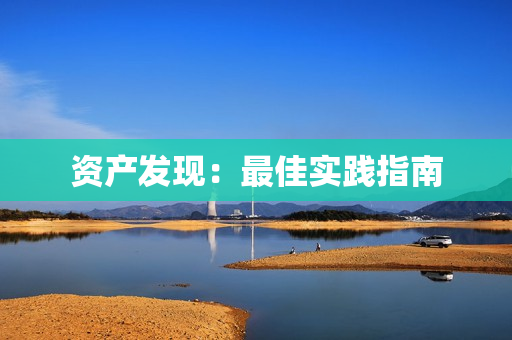 資產(chǎn)發(fā)現(xiàn)：最佳實(shí)踐指南