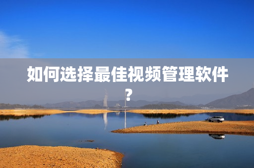 如何選擇最佳視頻管理軟件？