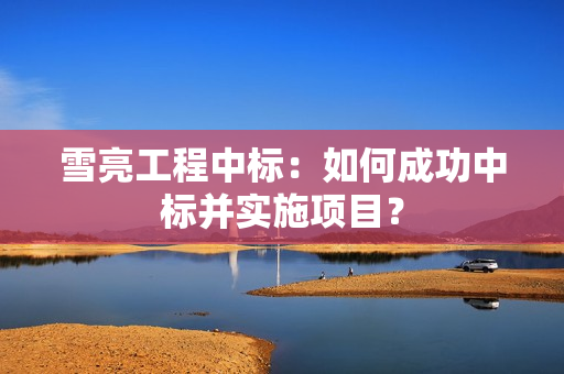 雪亮工程中標(biāo)：如何成功中標(biāo)并實(shí)施項(xiàng)目？