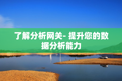 了解分析網(wǎng)關- 提升您的數(shù)據(jù)分析能力