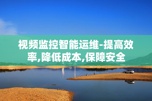 視頻監(jiān)控智能運維-提高效率,降低成本,保障安全