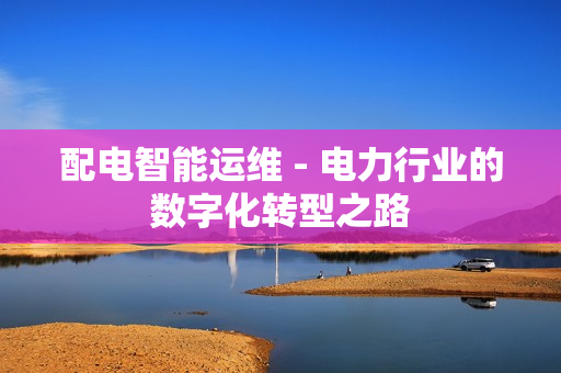 配電智能運(yùn)維 - 電力行業(yè)的數(shù)字化轉(zhuǎn)型之路