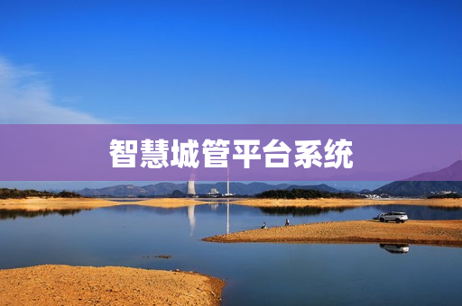 智慧城管平臺(tái)系統(tǒng)