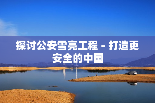 探討公安雪亮工程 - 打造更安全的中國