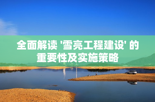 全面解讀 '雪亮工程建設(shè)' 的重要性及實施策略