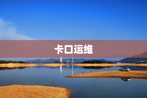 卡口運(yùn)維