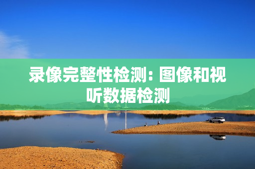 錄像完整性檢測: 圖像和視聽數(shù)據(jù)檢測