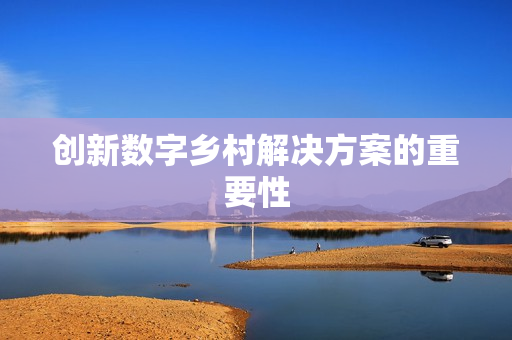 創(chuàng)新數(shù)字鄉(xiāng)村解決方案的重要性