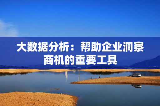 大數(shù)據(jù)分析：幫助企業(yè)洞察商機(jī)的重要工具