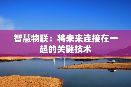 智慧物聯(lián)：將未來連接在一起的關(guān)鍵技術(shù)